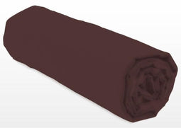 Hoeslaken - LOVELY HOME - LH71591 - 180 x 200 + 35 cm - Bruin