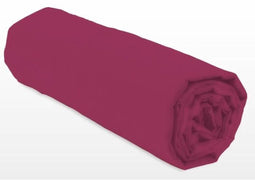 Hoeslaken - LOVELY HOME - LH71616 - 140 x 190 + 25 cm - Fuchsia