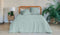 Hoeslaken van mousseline 140 x 190 (cm) / Terracotta