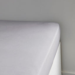 Hoeslaken voor 2 personen, Prestige - Lichtgrijs - 140x200 cm