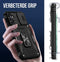 Podec Hoesje geschikt voor Samsung Galaxy A56 / A36 / A37 - Zwart Telefoonhoesje - Anti-Shock Case