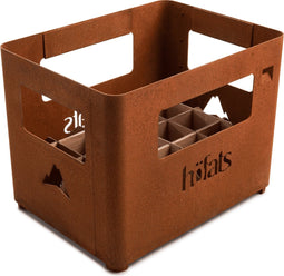 Höfats - Bier Box - Vuurkorf Roest - Vuurkorf - Cortenstaal - Bruin