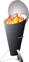 Höfats Cone Barbecue Houtskool - RVS - Ø60 cm - H 1,05 meter - Zwart/Zilver