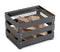 Höfats Crate Vuurkorf Grillrooster - Metaal - 38x29 cm - Zilver