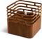Höfats Cube Vuurkorf - Multifunctioneel - Metaal - 43x43x44 cm - Bruin