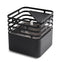 Höfats Cube Vuurkorf Plancha - Gietijzer - 50x28x3 cm - Zwart