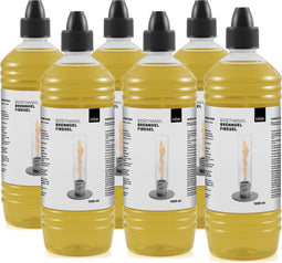 Höfats Spin Tafelvuur Bio-ethanol Brandstoffles - Vuurgel - 1 L - Set van 6 Stuks