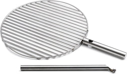 Höfats Triple Haard Grillrooster - RVS - Ø45 cm - Zilver