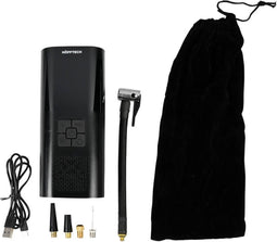 Hofftech Draagbare mini compressor - krachtig - digitaal display - LED-verlichting - compact - ideaal voor onderweg