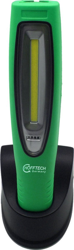 Hofftech Magnetische oplaadbare LED looplamp - 360° haak - 420 lumen - IP44 - met docking station