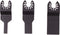 Hofftech Multitool zaagblad set - 3-delig - veelzijdig - precisie - 10 mm, 20 mm, 35 mm