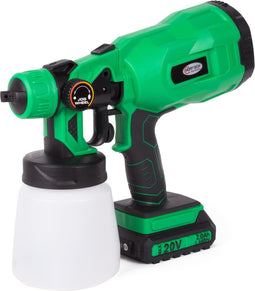 Hofftech Verfspuit op accu - 20V - 2000mAh - 800 ml tank - Inclusief accessoires