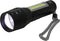 Hofftech Zaklamp - 5 standen - waterbestendig - 14 cm - zwart