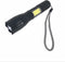 Hofftech Zaklamp - 5 standen - waterbestendig - 14 cm - zwart