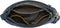Travelon Heritage - Anti-diefstal Saddle Crossbody - RFID snijbestendige band vergrendelbare ritsen - Indigo