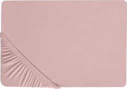 HOFUF - Laken - Roze - 140 x 200 cm - Katoen