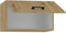 Hoge afzuigkapkast - MODENA - 60 cm - Artisan eiken en mat zwart - CUISINIER