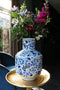 Hoge bolvaas Bloem - Keramiek - 35 cm