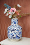 Hoge bolvaas Bloem - Keramiek - 35 cm