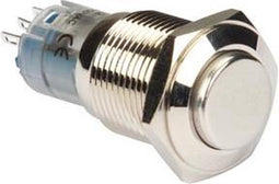 HOGE RONDE METALEN SCHAKELAAR SPDT 1NO 1NC (R1710)