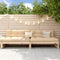 vidaXL - Tuinmiddenbanken - 2 - st - 120x80 - cm - massief - grenenhout