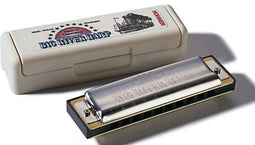 Hohner Big River bluesharp toonsoort G - starters/gevorderden - bluesharp - A-kwaliteit - veel gebruikt - met kunststof doos