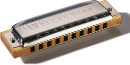 Hohner bluesharp MS toonsoort A - Echt hout - Authentiek - A-kwaliteit