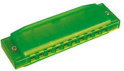 Hohner Mondharmonica Happy Color Groen