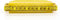 Hohner translucent harmonica kunststof Geel - voor kinderen - beginner mondharmonica