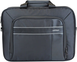 Addison 301014 - Laptoptas - Draaghandvat 3 Compartimenten - Zwart Monochrome