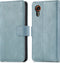 imoshion Hoesje Geschikt voor Samsung Galaxy Xcover 7 Hoesje Met Pasjeshouder - imoshion Luxe Bookcase - Lichtblauw