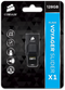 Corsair Flash Voyager Slider X1 - USB Stick 128GB - USB 3.2 - Zwart
