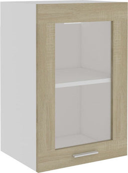 vidaXL - Hangkast - Lyon - 40x31x60 - cm - bewerkt - hout - sonoma - eikenkleurig