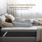 Sleeptime Twin Motion Topper 90x200 cm - Topdekmatras - Hybrid Gel Traagschuim - 8 cm comforthoogte