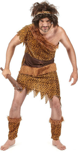 "Holbewonerkostuum voor volwassenen - Verkleedkleding - M/L"