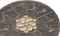 Holder DKD Home Decor Incense Wood Aluminium 10 x 10 x 1 cm Indian Man