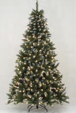 Holiday Tree - Kerstboom Frosted Allison 180 cm met Warm Led verlic...