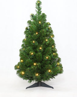 Holiday Tree - Kerstboom Table Tree 30 cm met Warm Led verlichting...