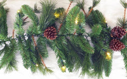Holiday Tree - Northern Spruce guirlande slinger 270 x 30 cm met wa...