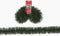 Holiday Tree - Pine slinger garland Guirlande groen 12.5 cm bij 910...