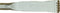 Makita P-16346 - Voegbeitel SDS-Max - Hardmetalen tanden 10x38 mm