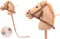 Holly Horse - Hobby paard met geluid ca. 80 cm met halster , stokpaardje voor hobby horsing om op te rijden voor kinderen stokpaard stokpaarden stok paard