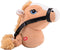 Holly Horse Paardenhoofd Lichtbruin met Elastiek