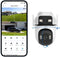 TP-Link Tapo C545D - Beveiligingscamera Buiten - Dual Lens 2K 3 MP - IP66