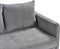 HOLSEN - Driezitsbank - Grijs - Stof