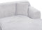 HOLT - Hoekbank - Lichtgrijs - Linkszijdig - Polyester