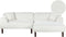 HOLT - Hoekbank - Wit - Linkszijdig - Bouclé