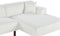 HOLT - Hoekbank - Wit - Linkszijdig - Bouclé