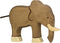 Holztiger Olifant 80147