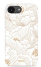 Mio by Mobilize Hoesje geschikt voor Apple iPhone 16e MagSafe Telefoonhoesje Hardcase | Mio by Mobilize Backcover | Geschikt voor MagSafe | Geschikt voor Draadloos Opladen met Magnetische Ring | MagSafe Case - White Roses | Wit